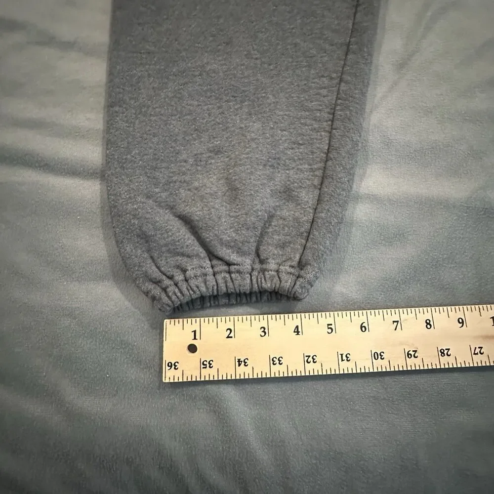 Vintage 90s Lee Heavyweight Sweatpants Mens L Cotton Made in USA Tapered Casual